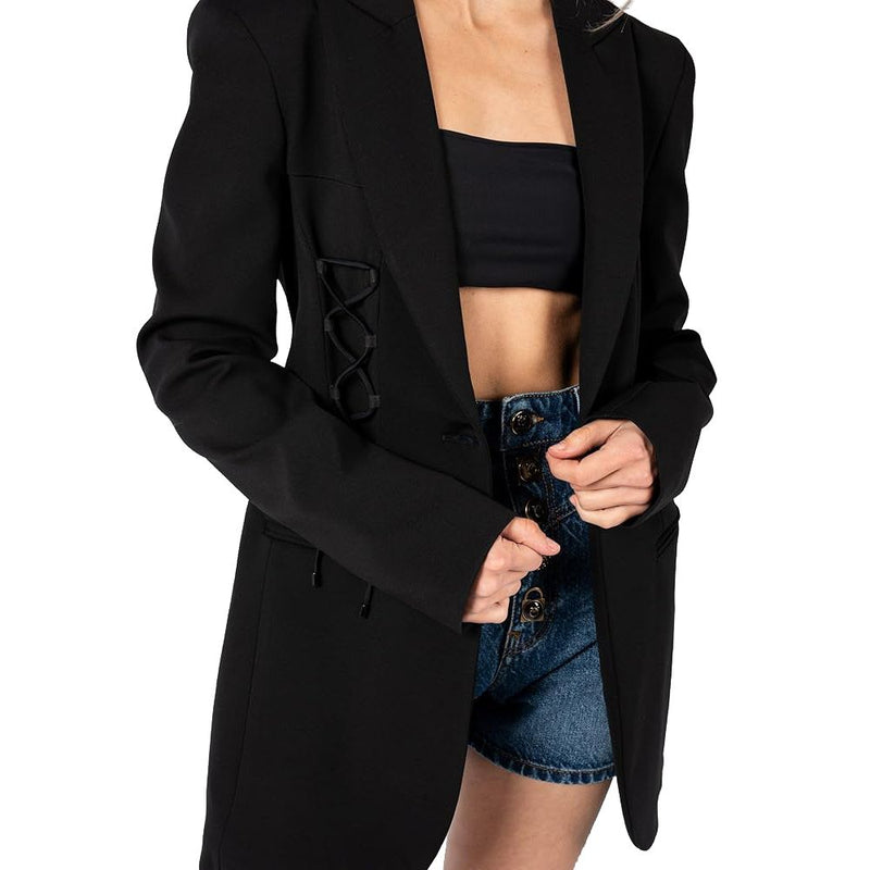 Black Viscose Suits & Blazer PINKO