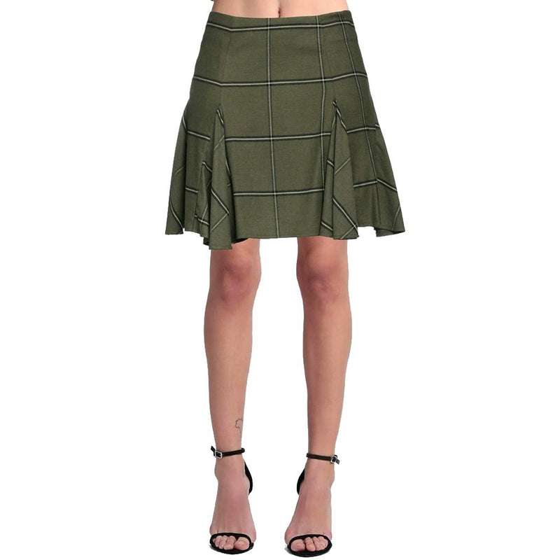 Green Viscose Skirt PINKO