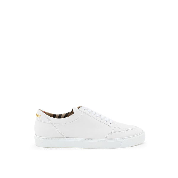 White Leather Sneaker Burberry