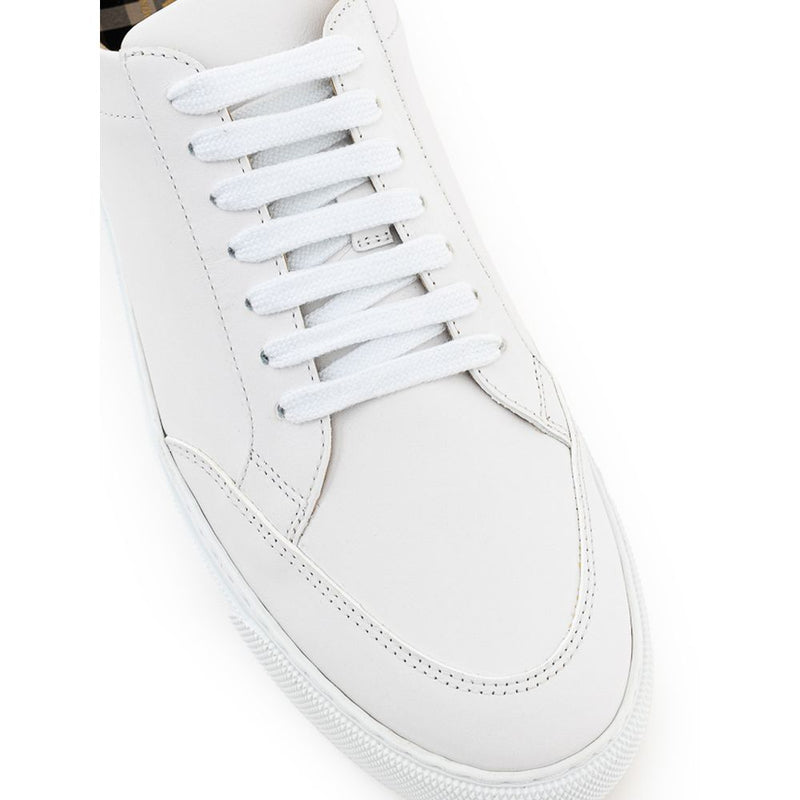 White Leather Sneaker Burberry