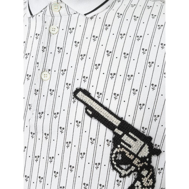 White Cotton Polo Shirt Dolce & Gabbana