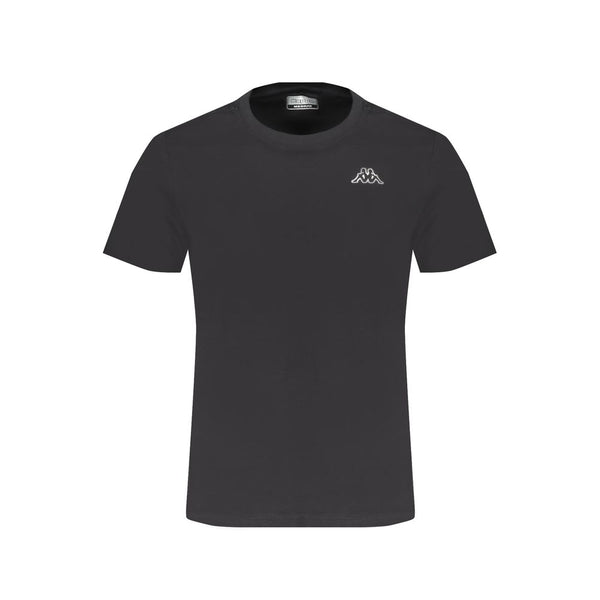 Black Cotton T-Shirt Kappa