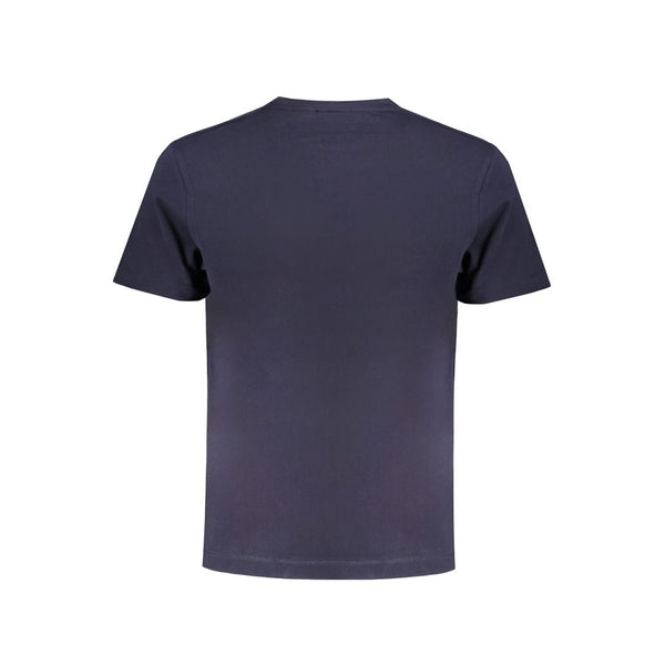 Blue Cotton T-Shirt Napapijri