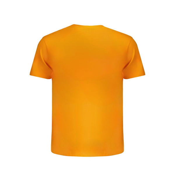 Orange Cotton T-Shirt Napapijri