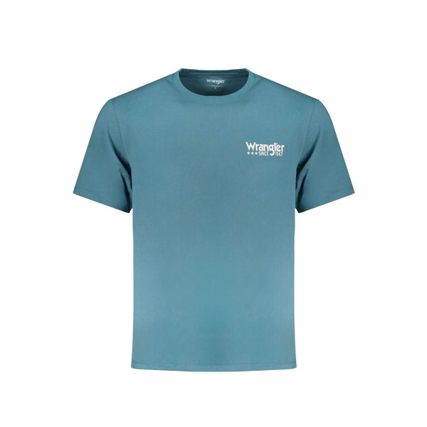 Blue Cotton T-Shirt Wrangler