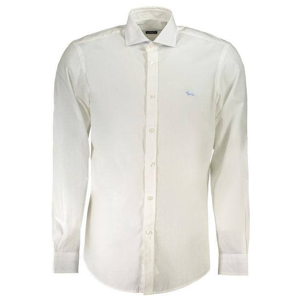 White Cotton Shirt Harmont & Blaine