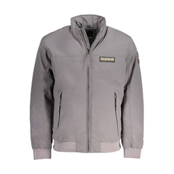 Gray Polyamide Jacket Napapijri