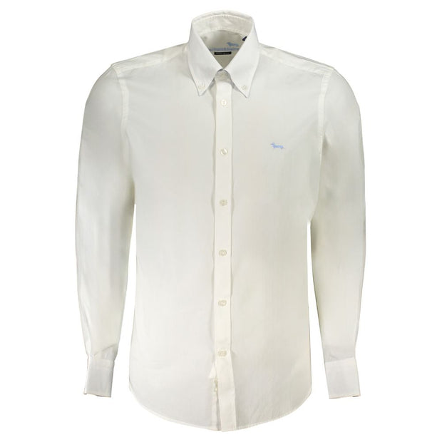 White Cotton Shirt Harmont & Blaine