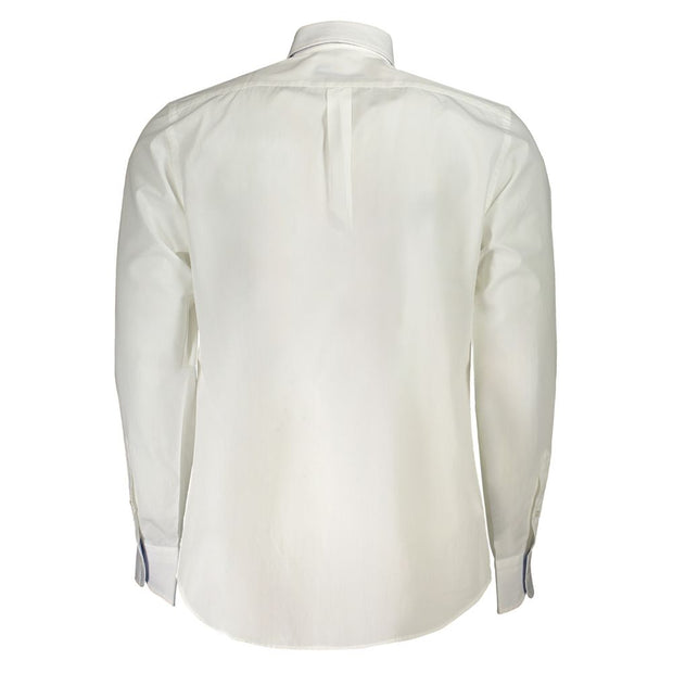 White Cotton Shirt Harmont & Blaine