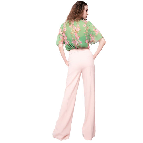 Pink Polyester Jeans & Pant PINKO