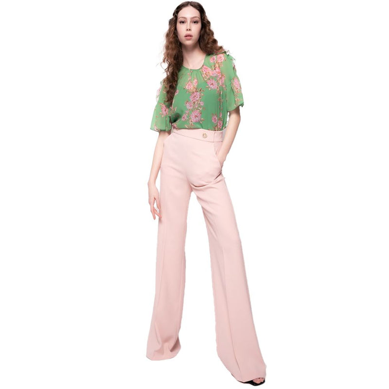 Pink Polyester Jeans & Pant PINKO