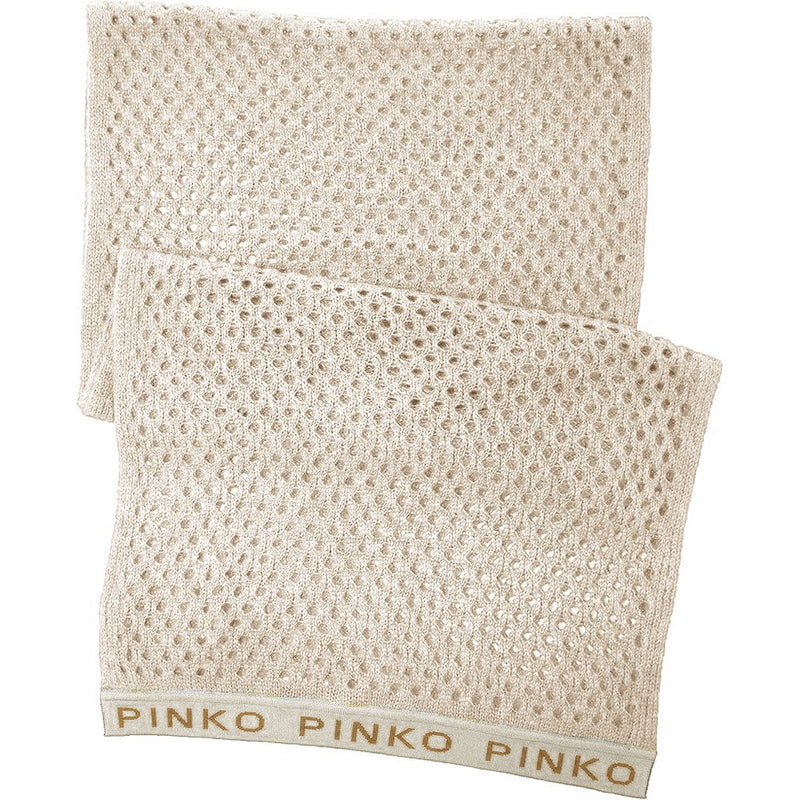 Beige Acrylic Scarf PINKO