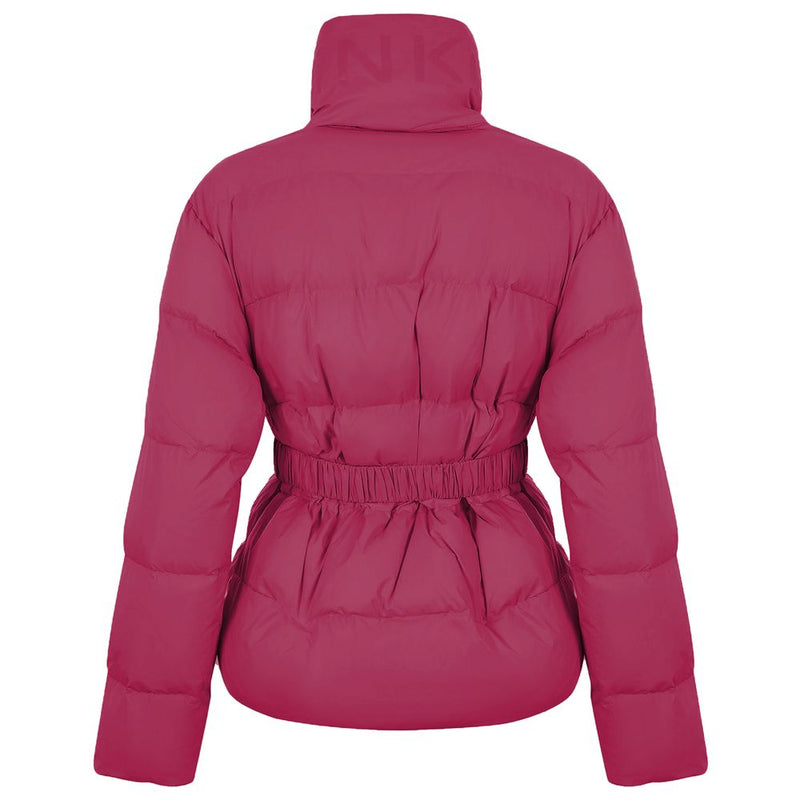 Fuchsia Nylon Jackets & Coat PINKO