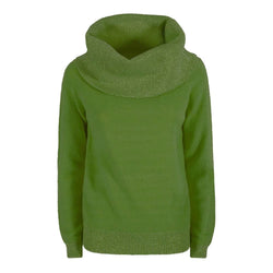 Green Viscose Sweater Yes Zee