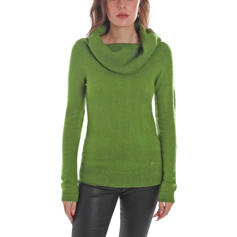 Green Viscose Sweater Yes Zee