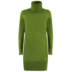 Green Viscose Dress Yes Zee