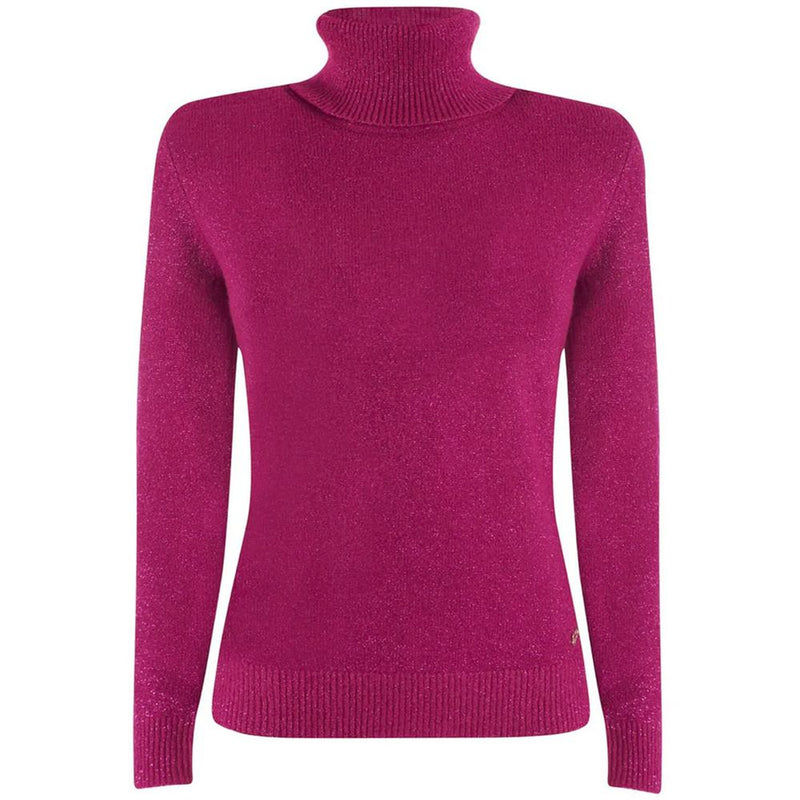 Fuchsia Viscose Sweater Yes Zee