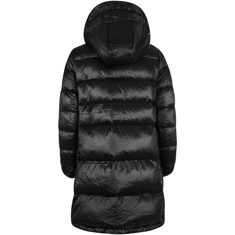 Black Nylon Women Jacket Yes Zee