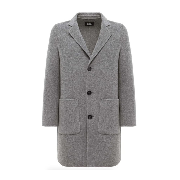 Gray Wool Jacket Alpha Studio