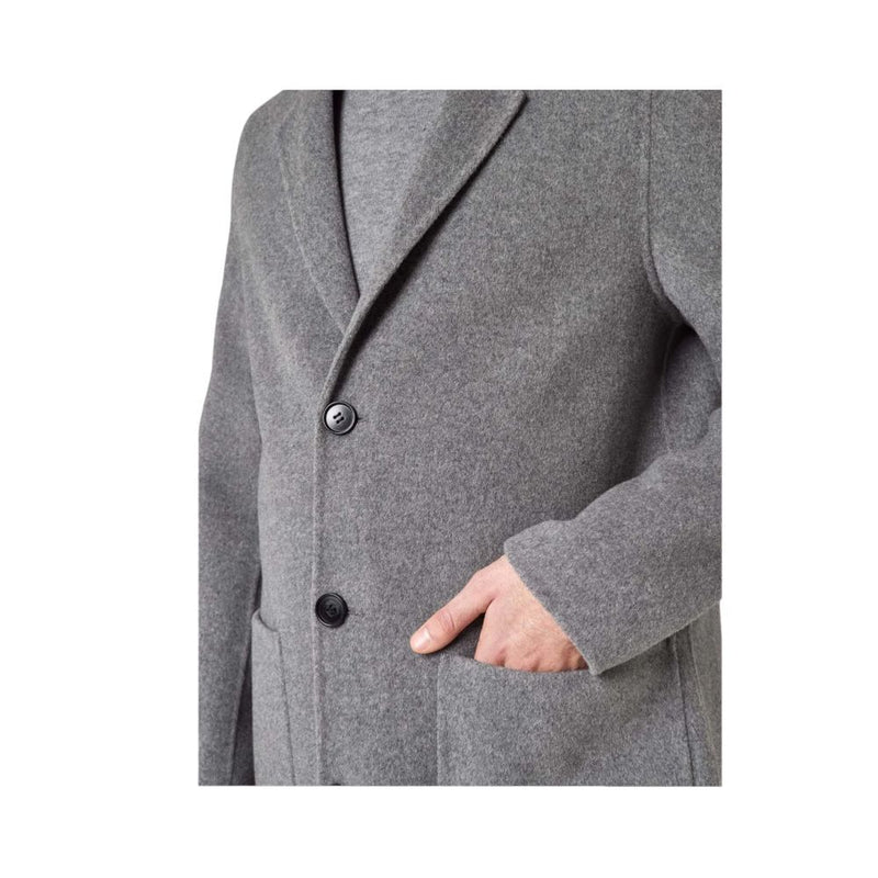 Gray Wool Jacket Alpha Studio