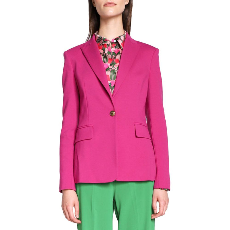 Fuchsia Viscose Suits & Blazer PINKO