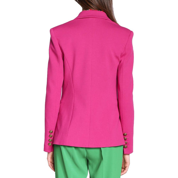 Fuchsia Viscose Suits & Blazer PINKO