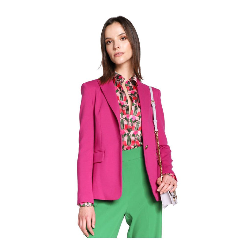 Fuchsia Viscose Suits & Blazer PINKO