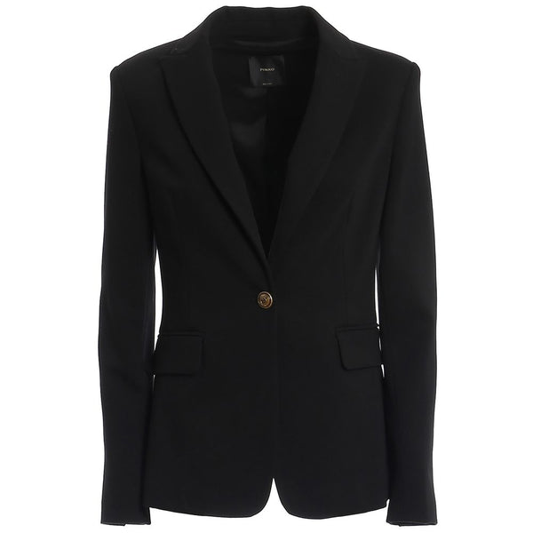 Black Viscose Suits & Blazer PINKO