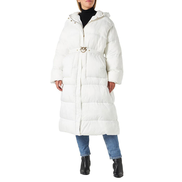 White Nylon Jackets & Coat PINKO