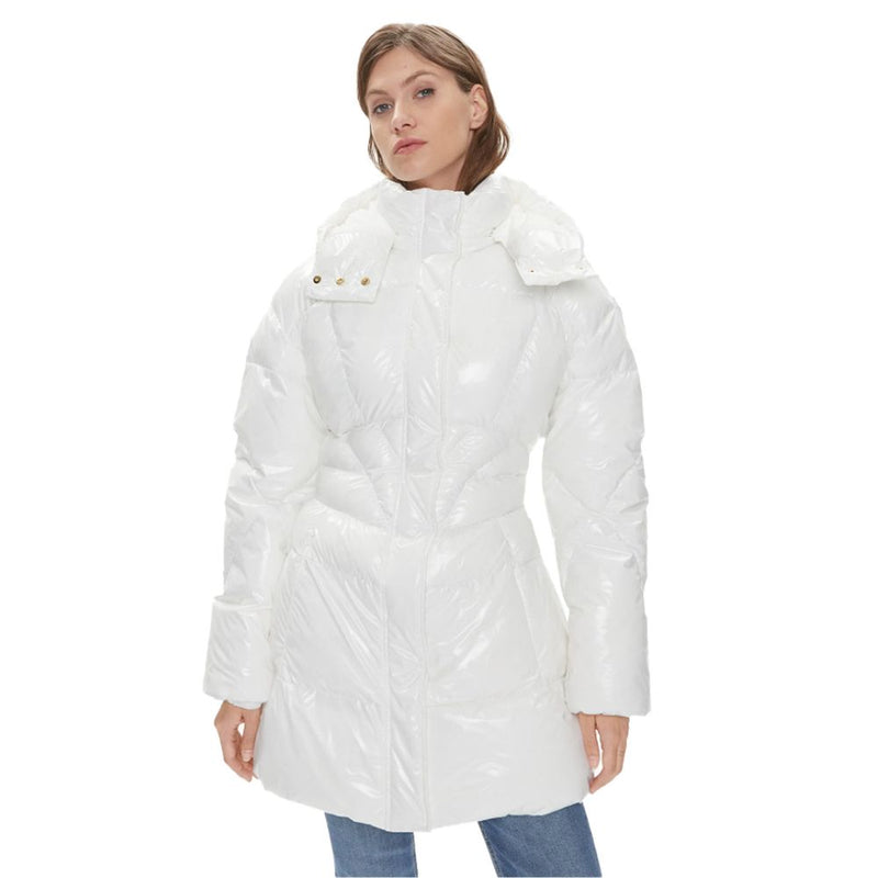 White Nylon Jackets & Coat PINKO