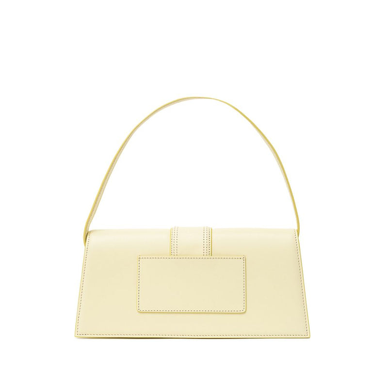 Yellow Leather Shoulder Bag Jacquemus