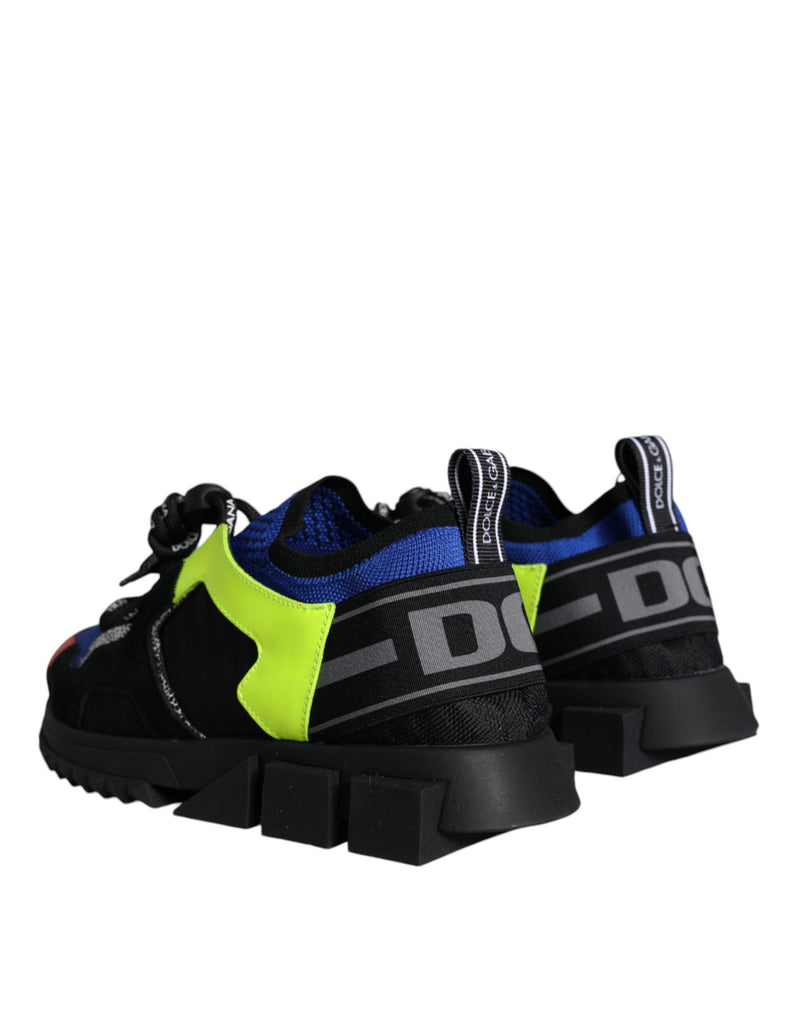 Multicolor Mesh Sorrento Trekking Sneakers Shoes Dolce & Gabbana