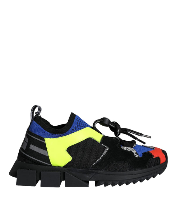 Multicolor Mesh Sorrento Trekking Sneakers Shoes Dolce & Gabbana