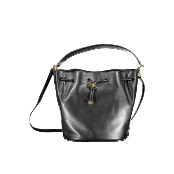 Black Leather Handbag Ralph Lauren