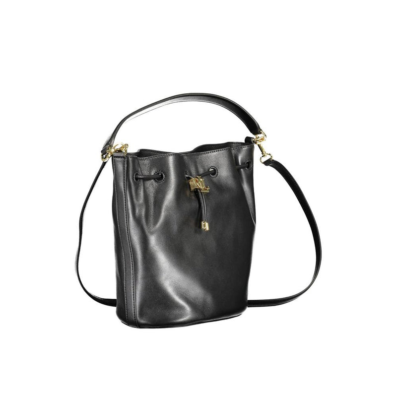 Black Leather Handbag Ralph Lauren