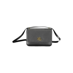 Black Leather Handbag Ralph Lauren