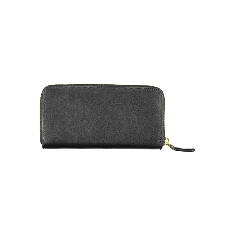 Black Leather Wallet Ralph Lauren