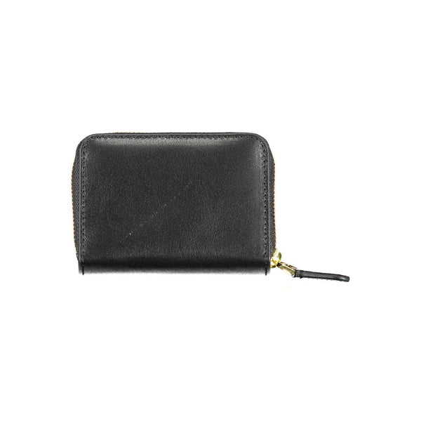 Black Leather Wallet Ralph Lauren