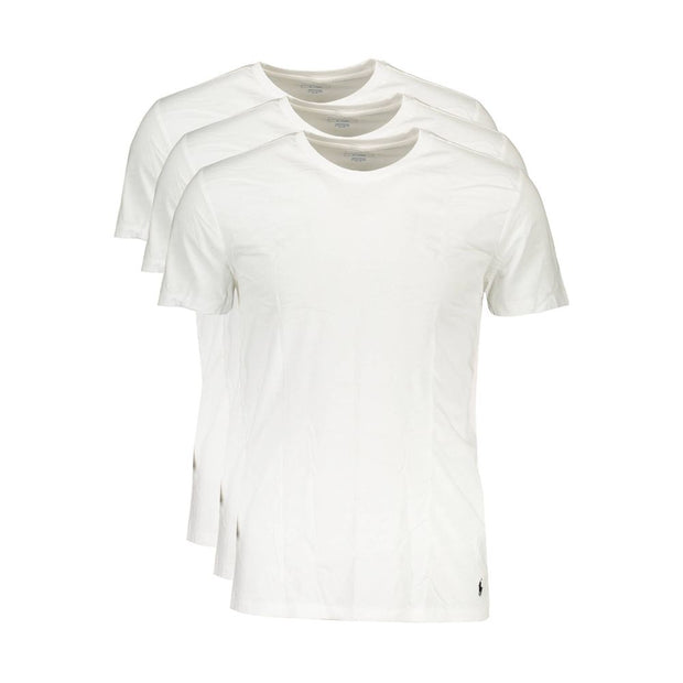 White Cotton T-Shirt Ralph Lauren