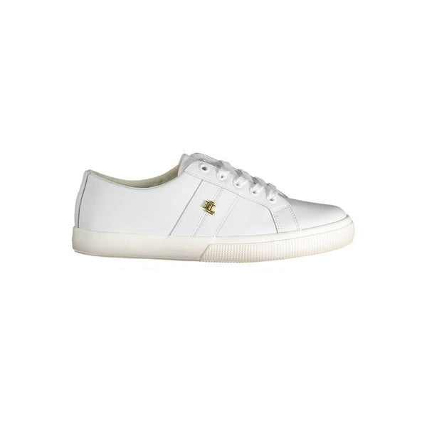 White Polyester Sneaker Ralph Lauren