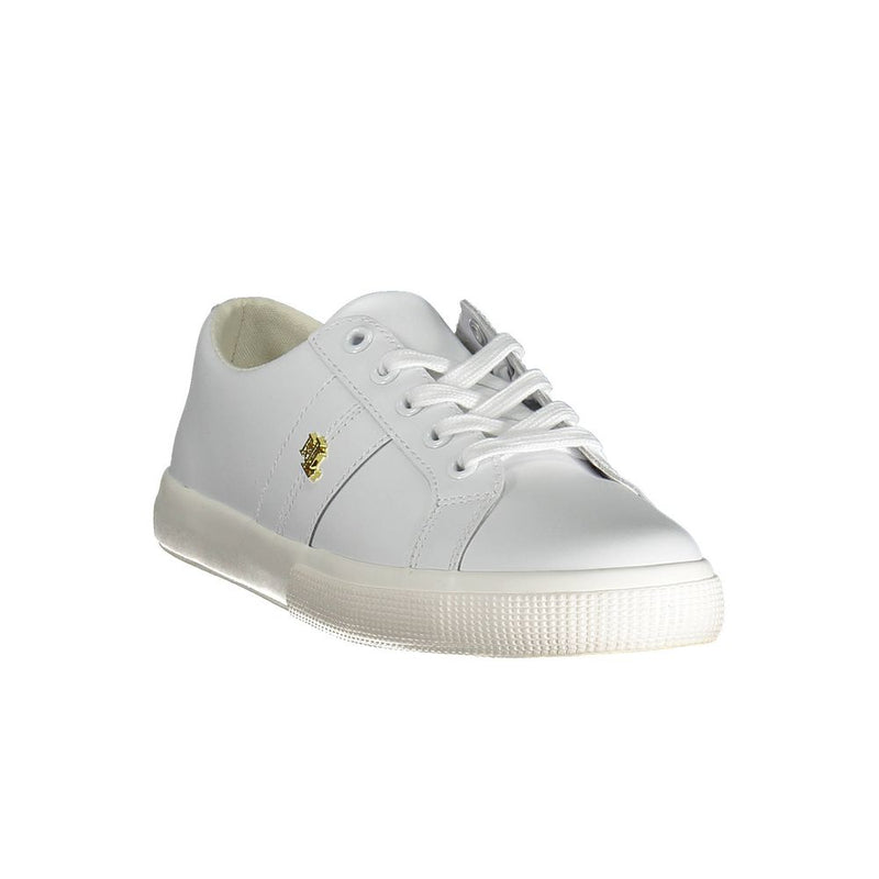 White Polyester Sneaker Ralph Lauren