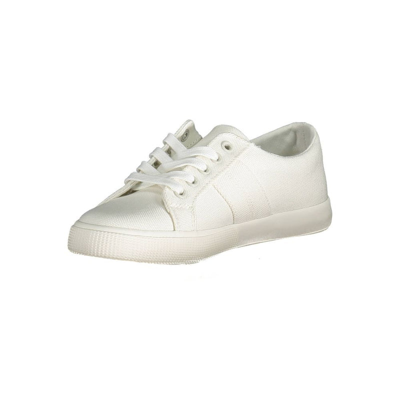 White Cotton Sneaker Ralph Lauren