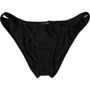 Black Nylon Swimwear Beachwear Bottom Bikini Dolce & Gabbana