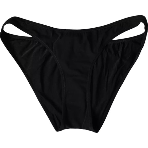 Black Nylon Swimwear Beachwear Bottom Bikini Dolce & Gabbana