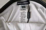 White Cotton Stretch Branded Logo Underwear Dolce & Gabbana