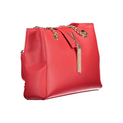 Red Polyethylene Handbag Valentino Bags