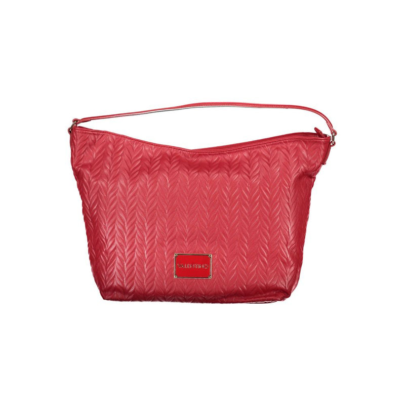 Red Polyethylene Handbag Valentino Bags