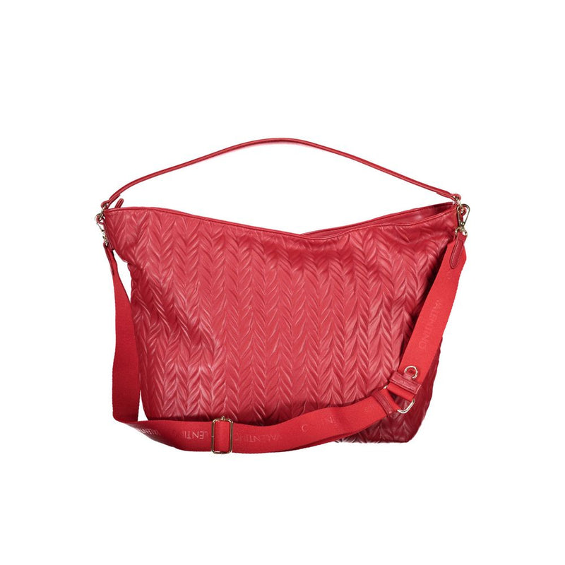 Red Polyethylene Handbag Valentino Bags