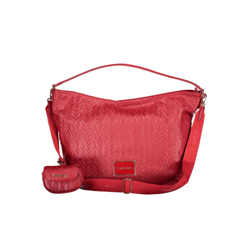 Red Polyethylene Handbag Valentino Bags