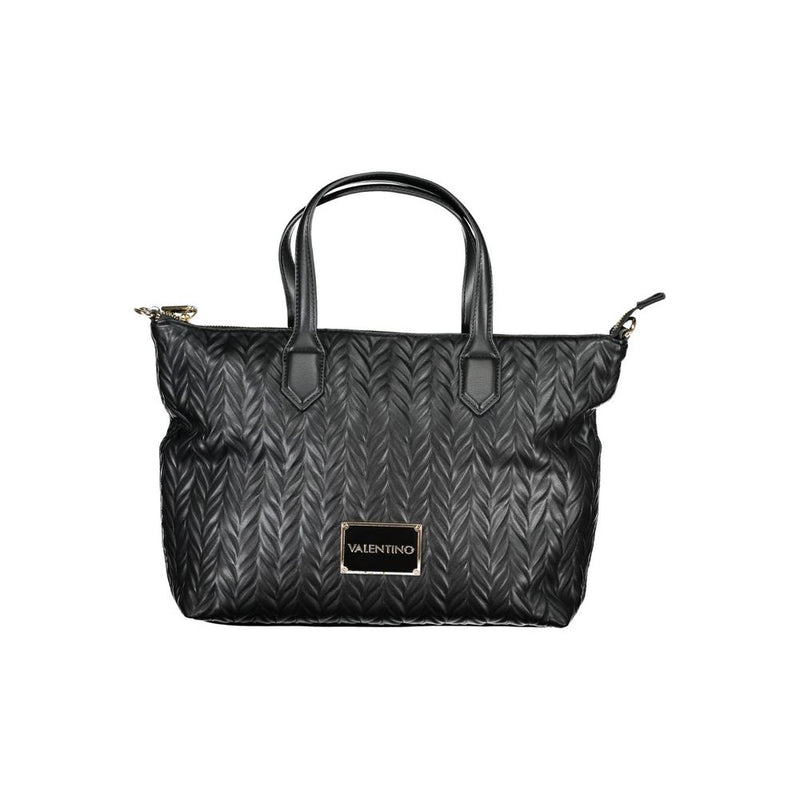 Black Polyethylene Handbag Valentino Bags